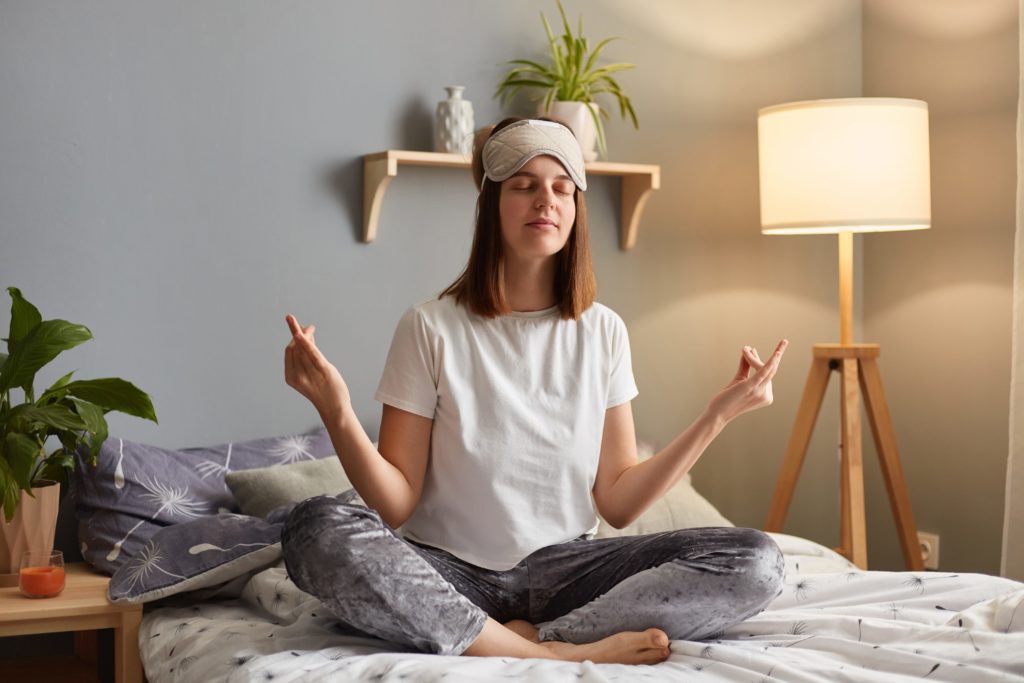 Restorative Yoga Tips for Better Sleep by Santosh Yoga Institute in Salt Lake City UT