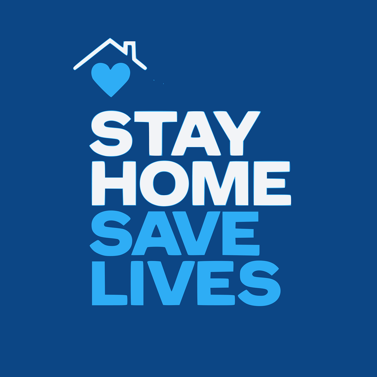 Stay Home Save Lives -Santosh Yoga Institute
